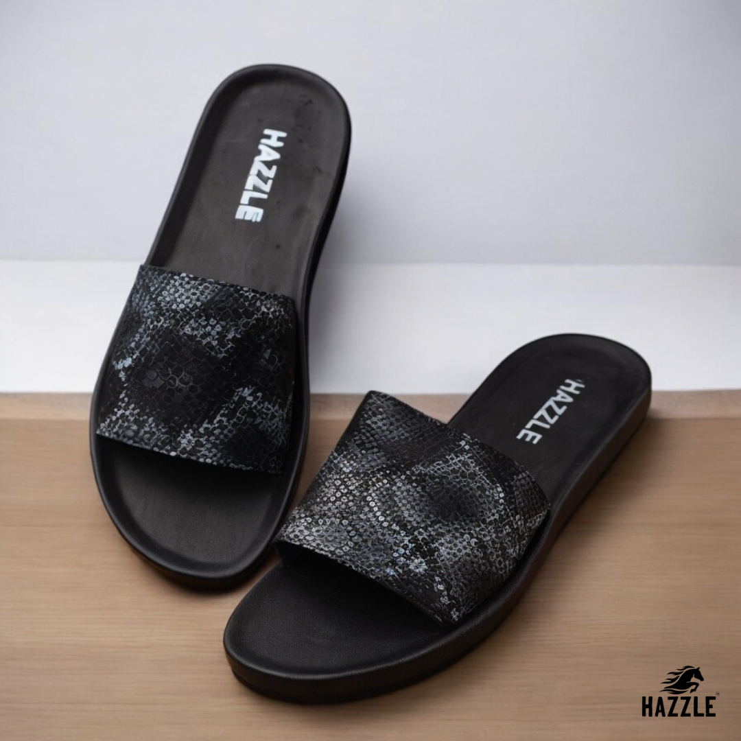 Snake Print - Black