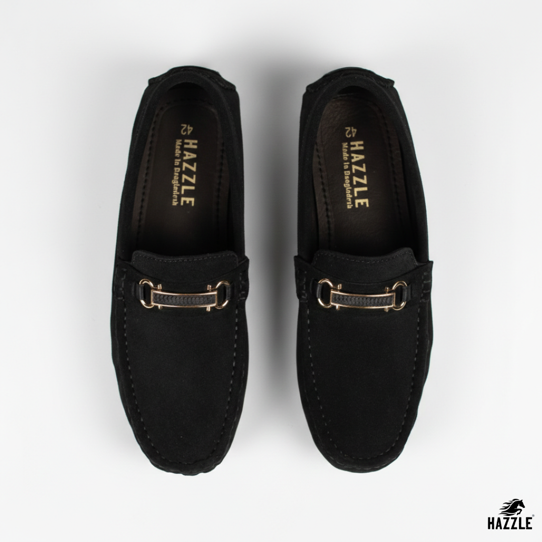 Suede Black Loafer - 02