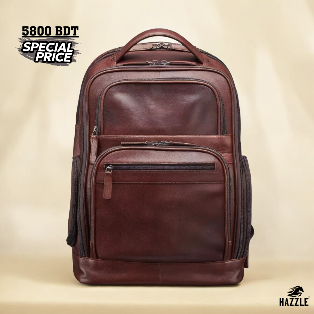 MountainCraft Leather Backpack