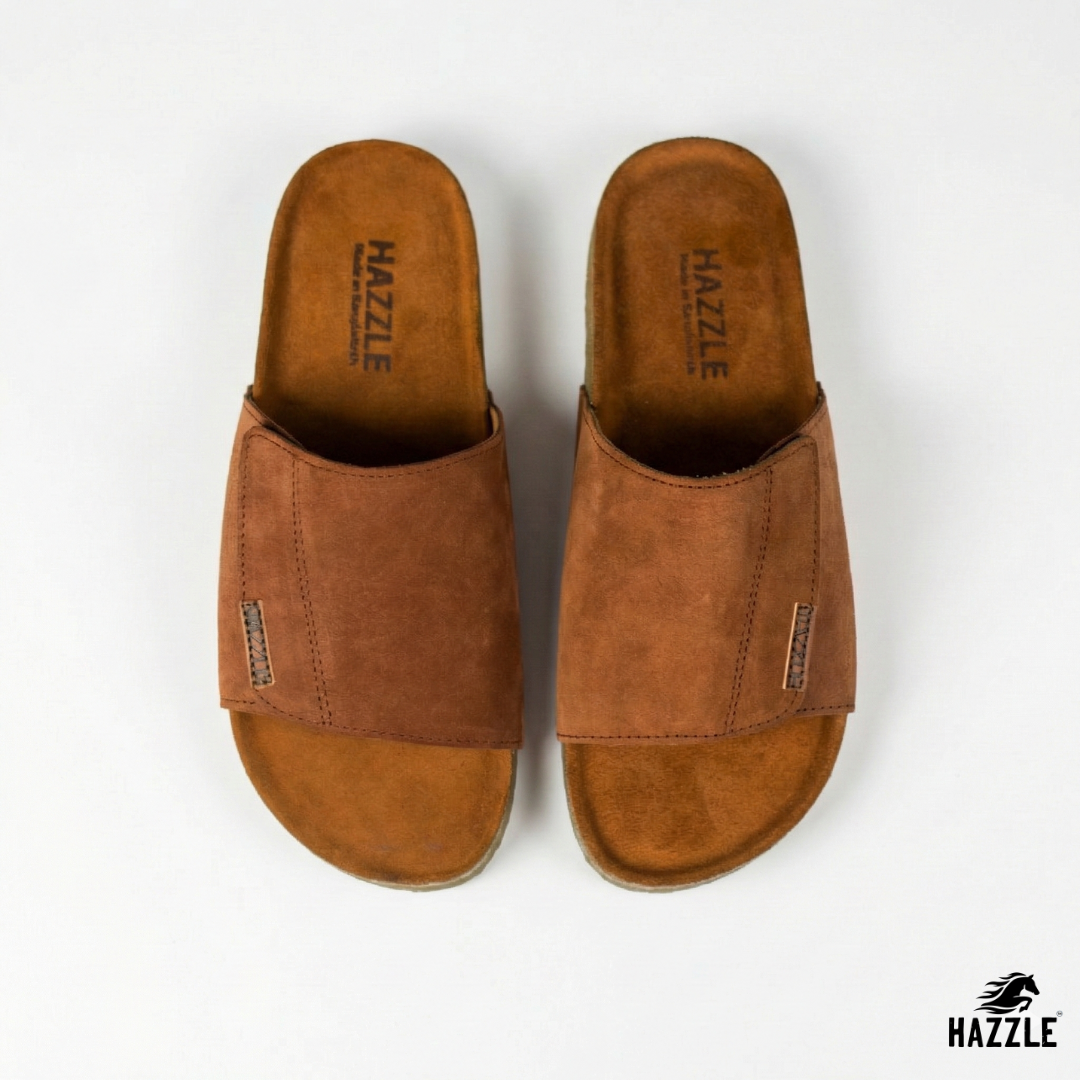 Bridgestone Brown | Suede Leather Sandal