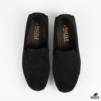 Suede Black Loafer-01
