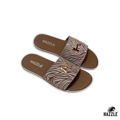 Narcotic Tiger Print - White | Printed Leather Sandal