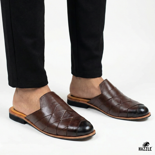 Cross Brown Half Shoe