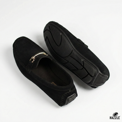 Suede Black Loafer - 02