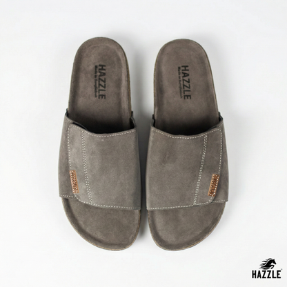 Bridgestone Gray | Suede Leather Sandal