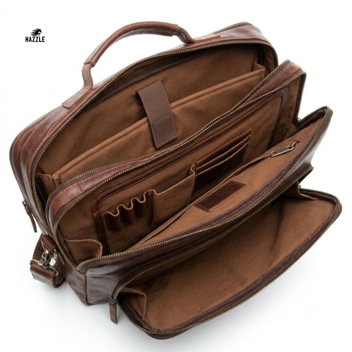 Regent Leather Briefcase