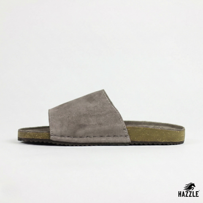 Bridgestone Gray | Suede Leather Sandal