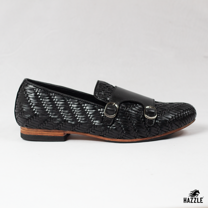 Braided Double Monk - Black