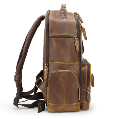 Grizzly Leather Backpack