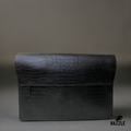 Crocodile Laptop Bag Black