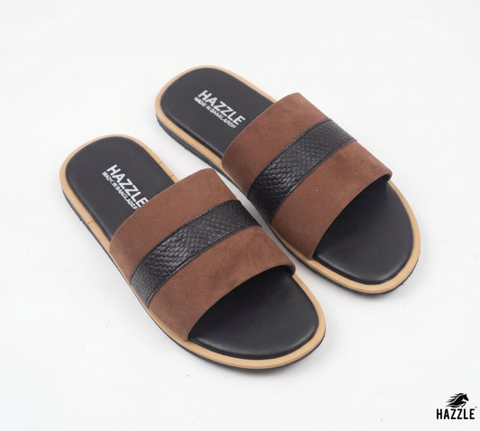 Tip Toe - Black | Suede Leather Sandal