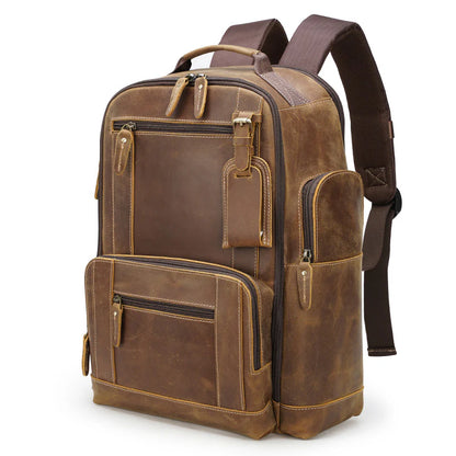 Grizzly Leather Backpack