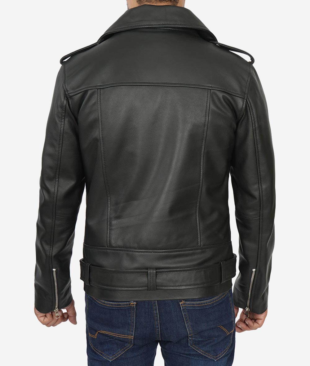 Black Marlon Biker Jacket