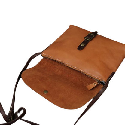Retro Roamer Men's Leather Satchel