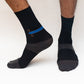 Crocodile Socks Long - Black