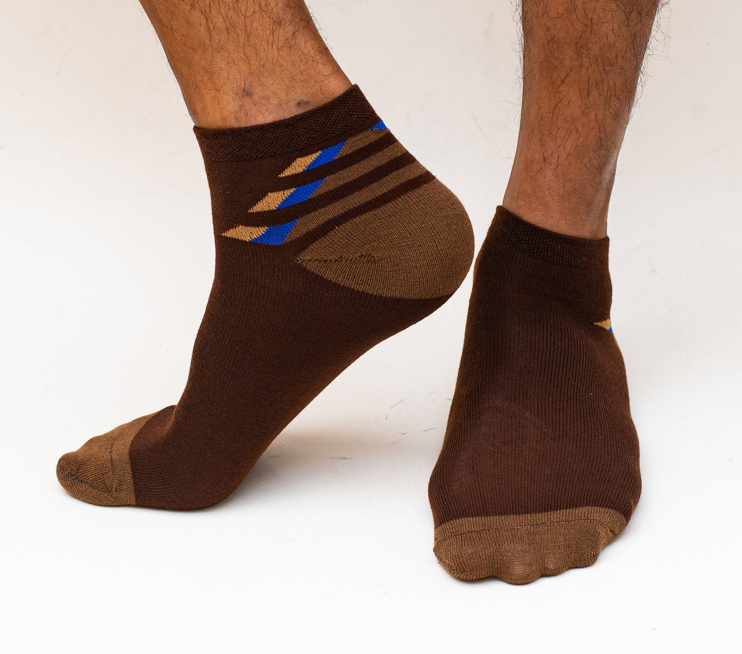 Crocodile Socks Medium - Brown