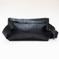 Crocodile Fanny Bag Pack Black