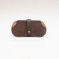 Leather Sunglass Cover - Brown