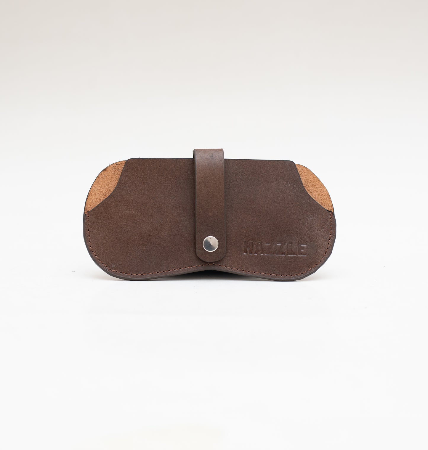 Leather Sunglass Cover - Brown