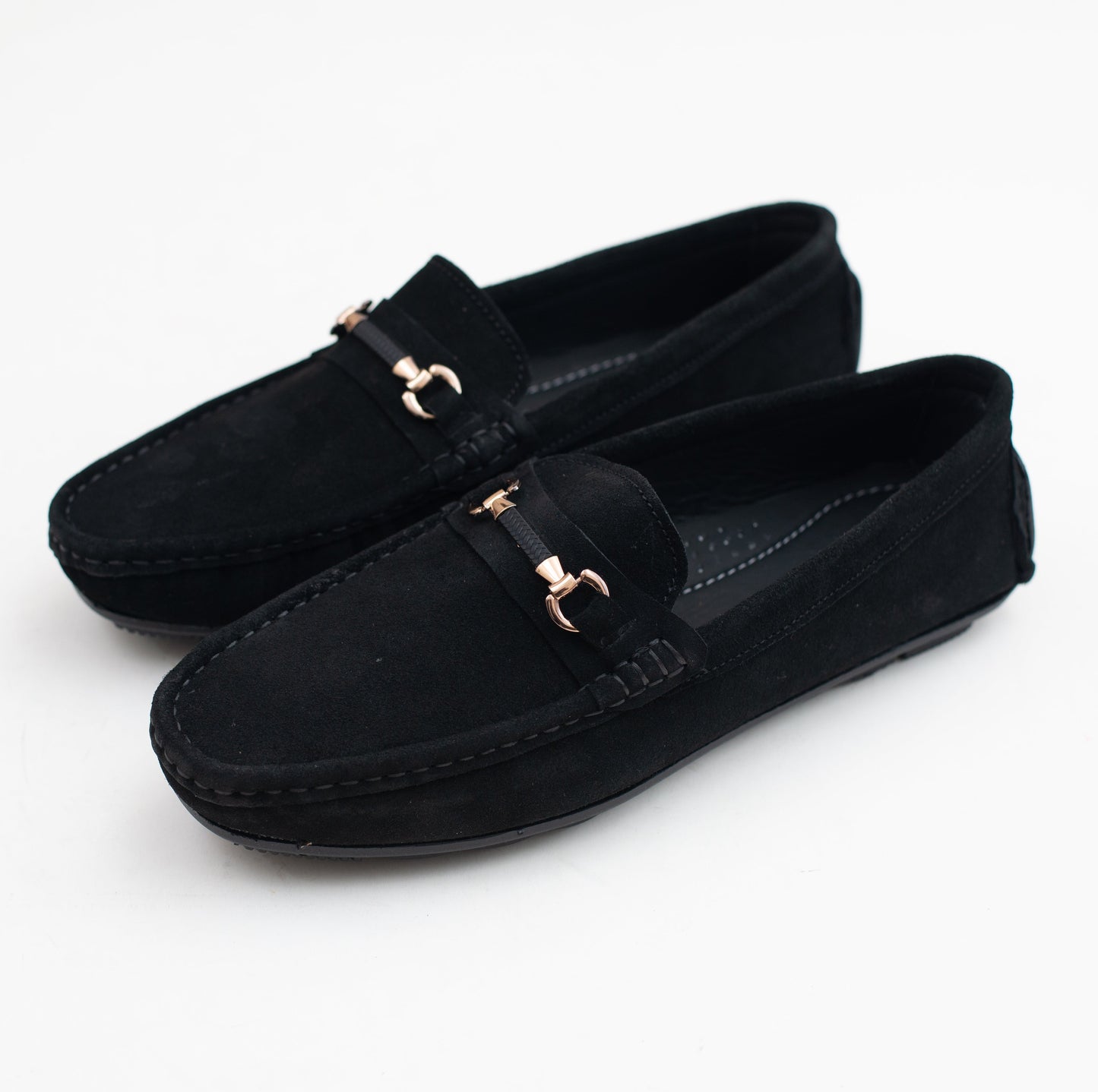 Suede Black Loafer - 02