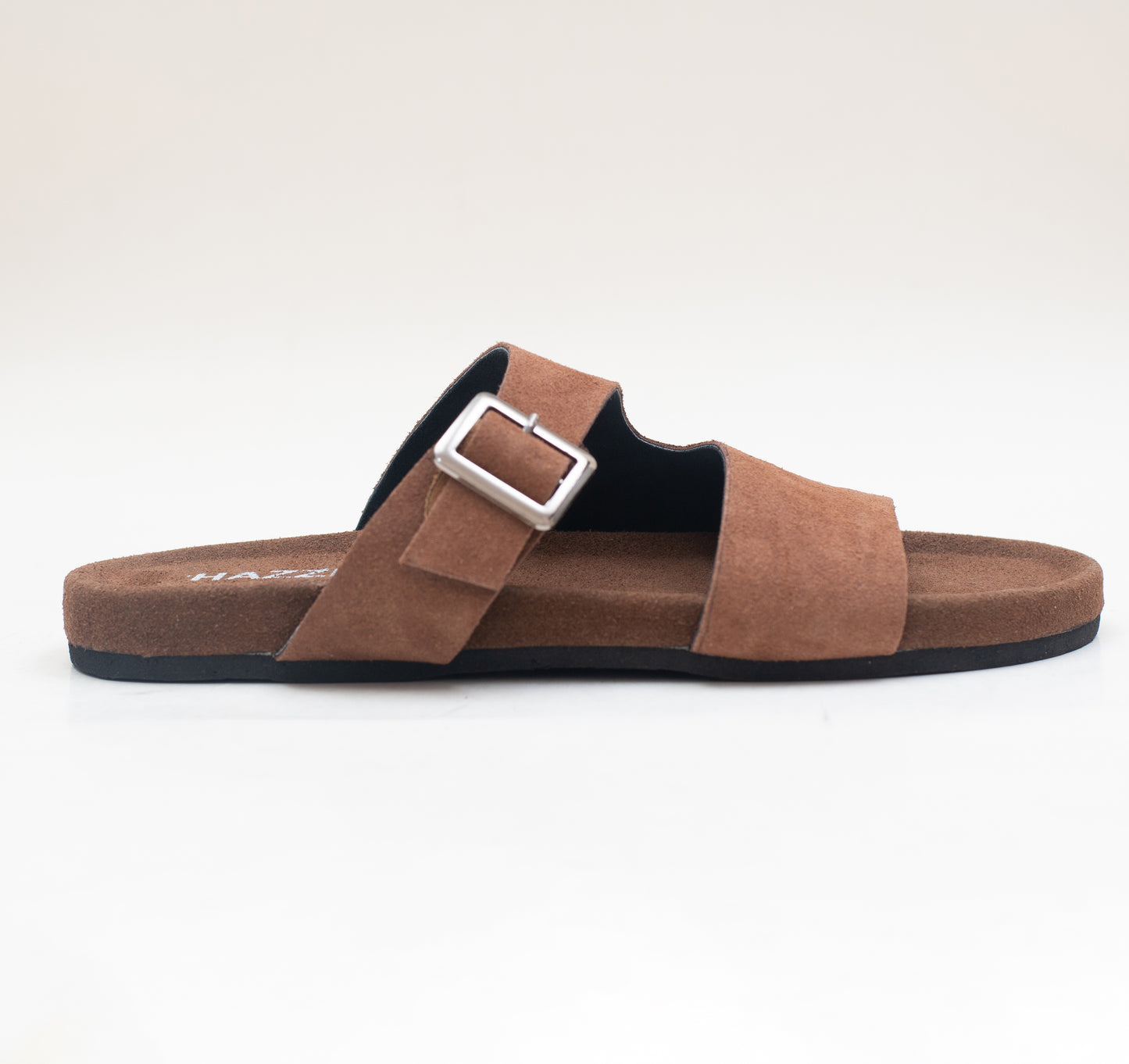 Suede Sandal - Dark Chocolate