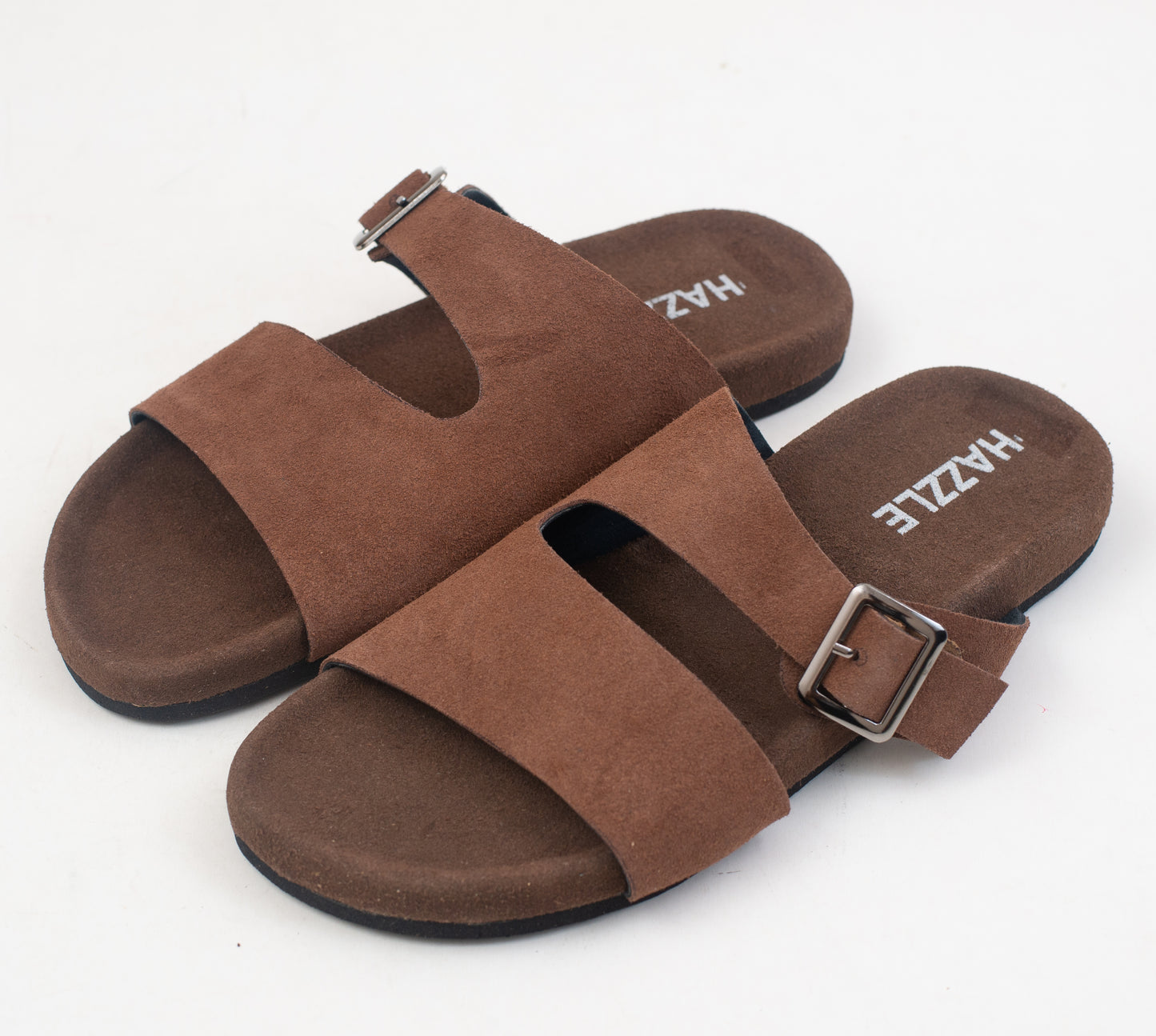 Suede Sandal - Dark Chocolate