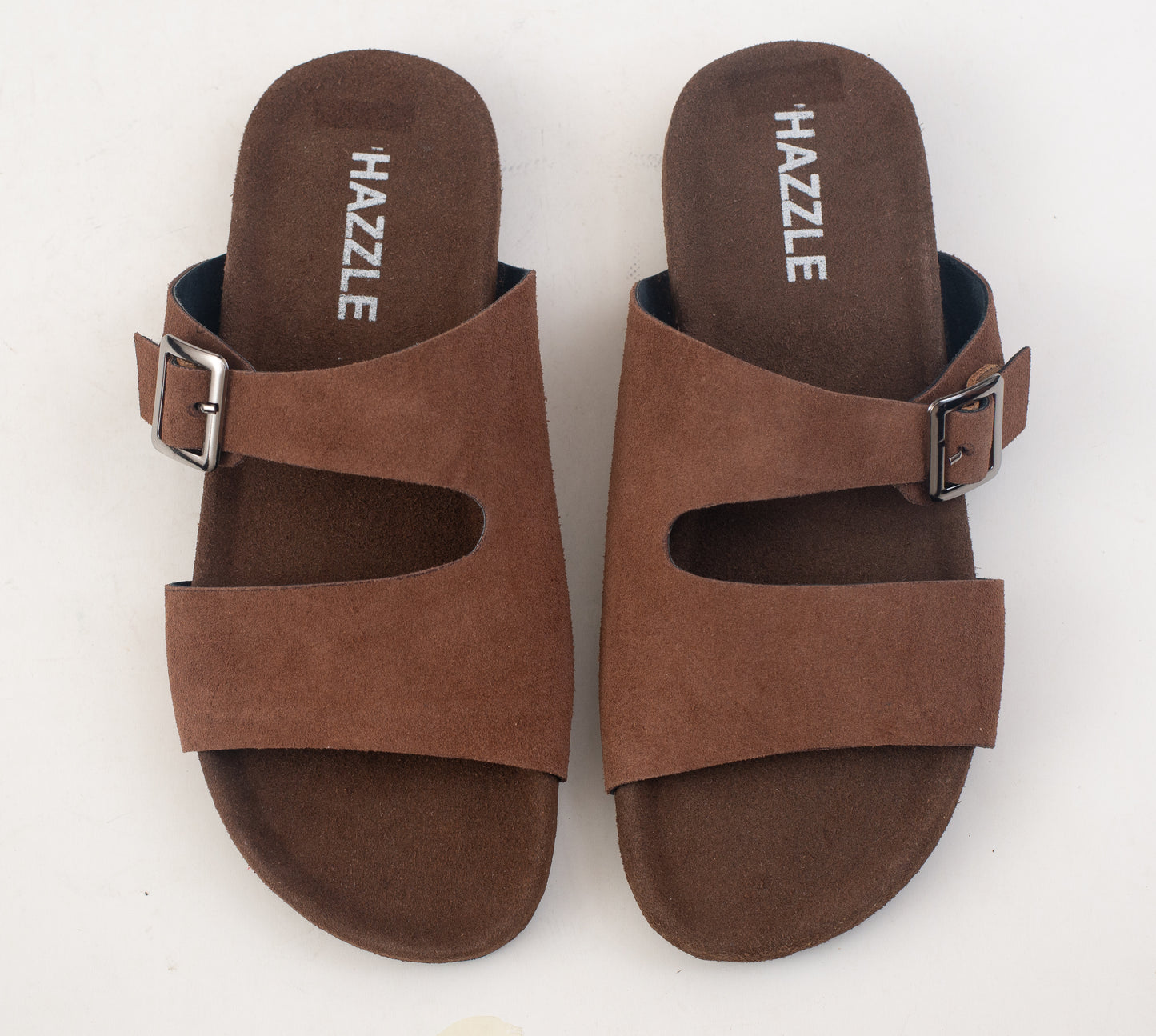 Suede Sandal - Dark Chocolate