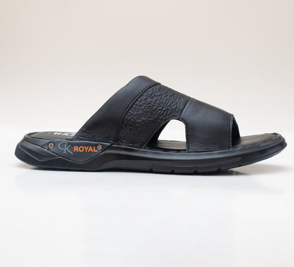 ROYAL - Black | Premium Leather Sandal