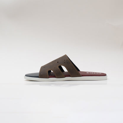 Olive Wale | Leather Sandal