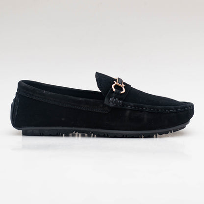 Suede Black Loafer - 02