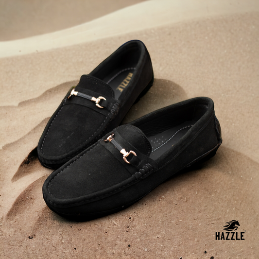 Suede Black Loafer - 02