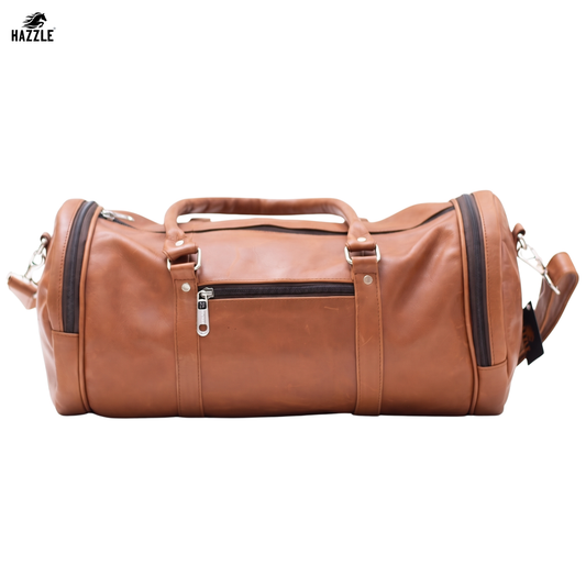 Domingo Duffle Bag with oil bob Leather