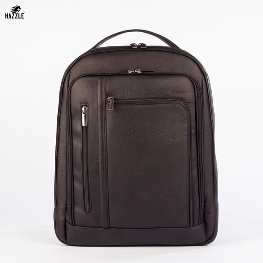 Charcoal Black Backpack