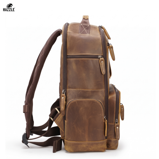 Grizzly Leather Backpack