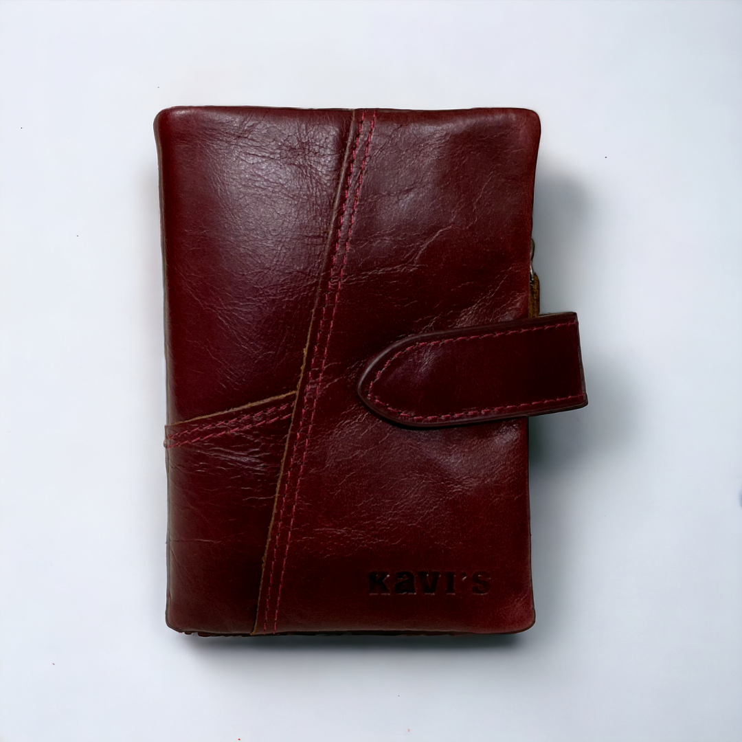 KAVI'S Wallet Maroon