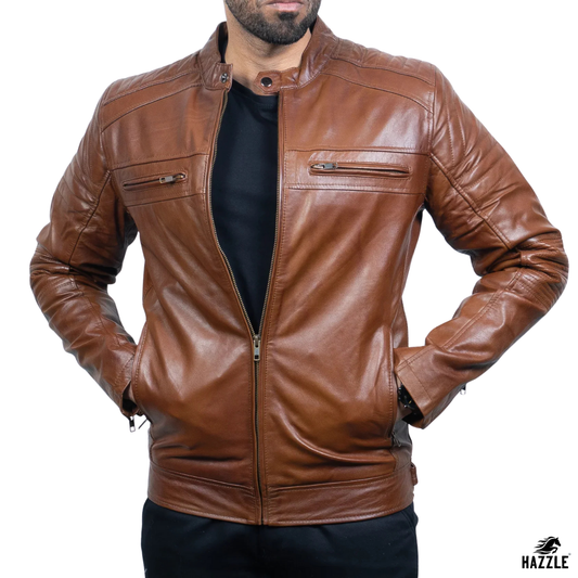 Vesture Leather Biker Jacket
