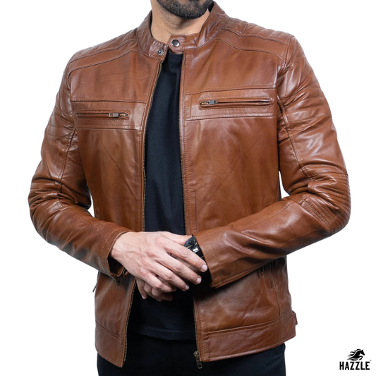 Vesture Leather Biker Jacket