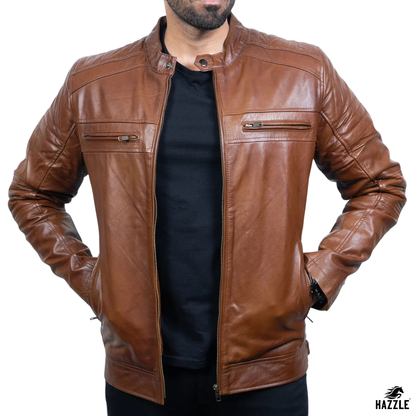 Vesture Leather Biker Jacket