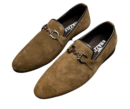 Suede - V - Olive