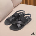 Black - TITAN | Leather Sandal