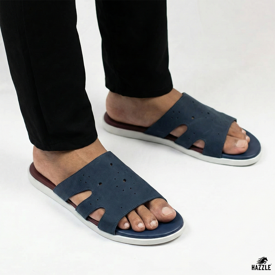 Blue Wale | Leather Sandal