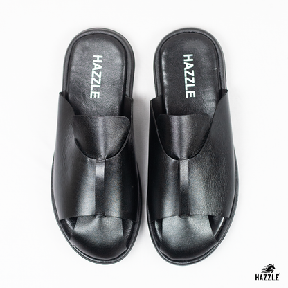 COAL - Black | Premium Leather Sandal