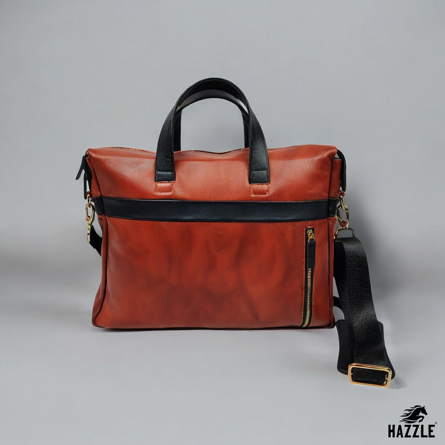 Newport Slim Leather Briefcase
