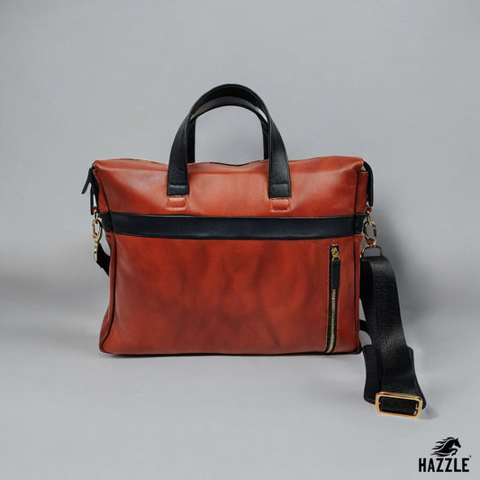 Newport Slim Leather Briefcase