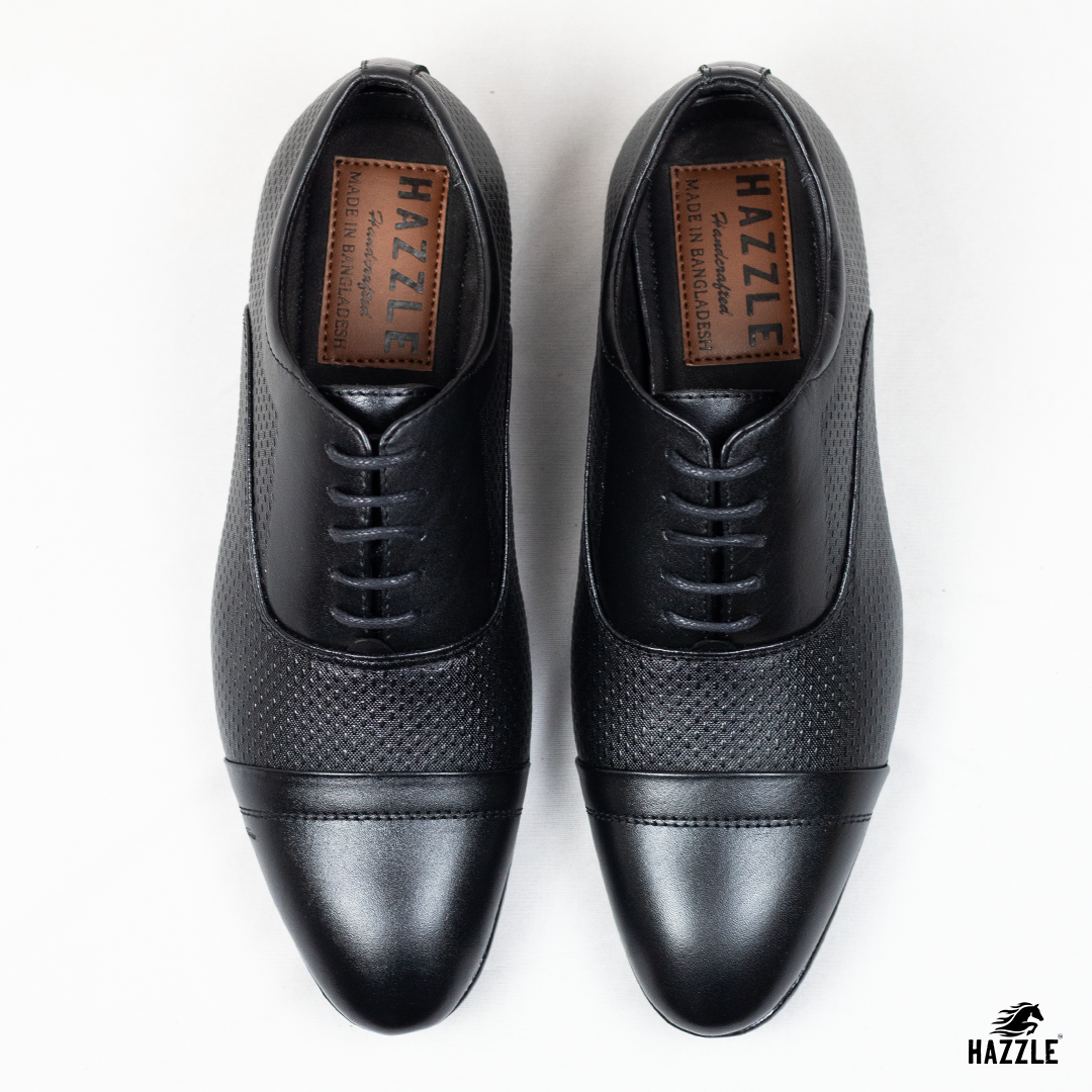 Textured Oxford - Black