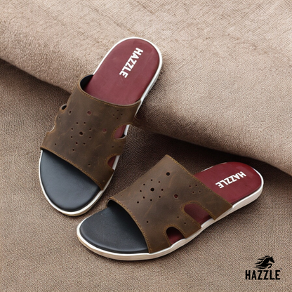Olive Wale | Leather Sandal