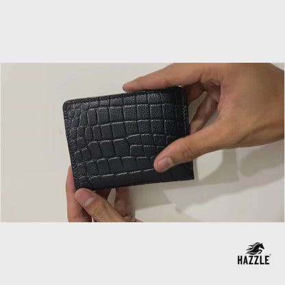 Alligator Wallet - Black