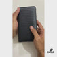 Braided Wallet Long - Black