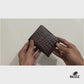 Alligator Wallet Glossy - Chocolate