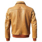 Classic Coat Leather Jacket - Oil Waxed Leather